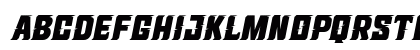 SUTIXO Style Slant Regular Uppercase Preview
