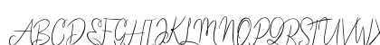 Bammantoe Regular Uppercase Preview