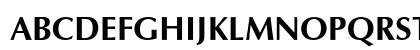 AGOpusC Bold Uppercase Preview