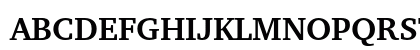 CharterITC Bold Uppercase Preview