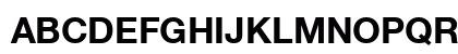 HelveticaNeue Bold Uppercase Preview
