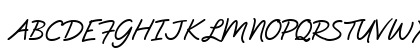 Natural Script Bold Regular Uppercase Preview