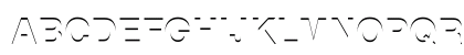 Tip Of Hell Regular Uppercase Preview