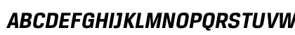 BreuerText Bold Italic Uppercase Preview