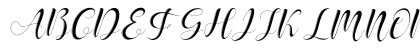 delaney Regular Uppercase Preview