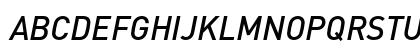 DIN-MediumItalic Regular Preview