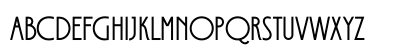 Thelorin Regular Uppercase Preview