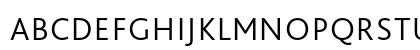 BlissPro Regular Uppercase Preview
