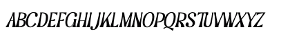 Grand Paradiso Italic Italic Uppercase Preview