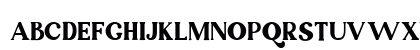 Ragila Regular Uppercase Preview