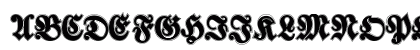 Walbaum Fraktur Bold Preview