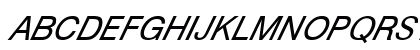 YU L Swiss Italic Preview