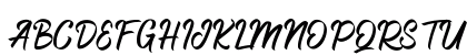 Enthernity Regular Uppercase Preview