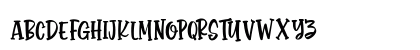 Monstora Regular Uppercase Preview