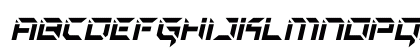 Zero Prime Laser Italic Italic Uppercase Preview