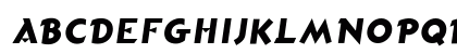 Pacific Regular Uppercase Preview