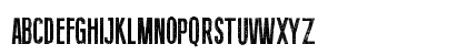 Fine Eroded Regular Uppercase Preview