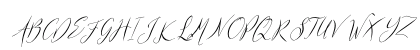 Pariss Hillton Italic Uppercase Preview