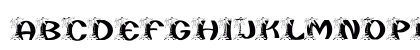 pf_palmtree3 Regular Uppercase Preview