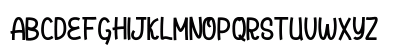Raumaly Regular Uppercase Preview