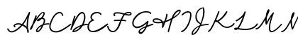 Amstrong Regular Uppercase Preview