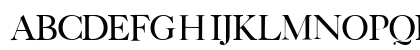 Patrician Regular Uppercase Preview