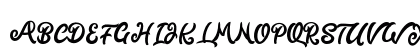 Metal Ink Regular Uppercase Preview