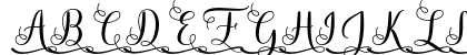 Yoshieka Regular Uppercase Preview