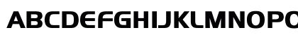 SLO_Handel_Gothic Bold Uppercase Preview