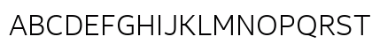 Intel Clear Light Regular Uppercase Preview