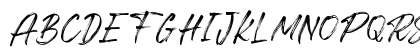 Freshline Regular Uppercase Preview