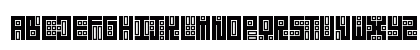 Kuficality Unica Regular Uppercase Preview
