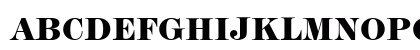ModernTwoSixtnMdITC Heavy Uppercase Preview