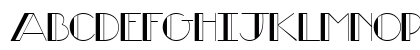 PC Ragtime Regular Uppercase Preview