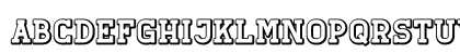 Retro Grade Shadow Uppercase Preview