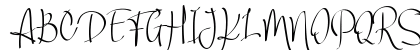 Billortte One_Regular Regular Uppercase Preview
