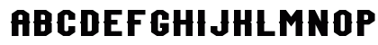 Team Jersey 96 Demo Regular Uppercase Preview