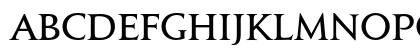Jupiter Pro Bold Uppercase Preview