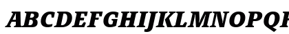PageSerif-BoldItalic Regular Uppercase Preview