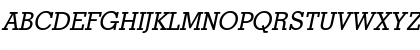 GeoCondensed Italic Font