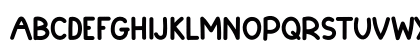 Handineat Regular Uppercase Preview