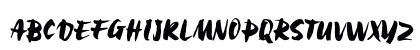 BolideScript Regular Uppercase Preview