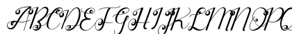 Stasya Free Regular Uppercase Preview