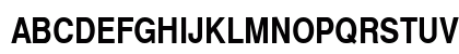 Cyrvetica-Narrow Bold Uppercase Preview