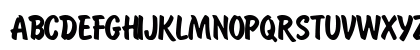Painter Regular Uppercase Preview