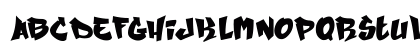 City Player Black Regular Uppercase Preview