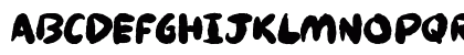 Knackers Regular Uppercase Preview