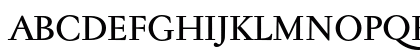Jannon Text Med OSF Regular Uppercase Preview