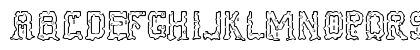 Cheese Fontdue Regular Uppercase Preview