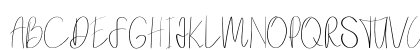 Elanor Regular Uppercase Preview